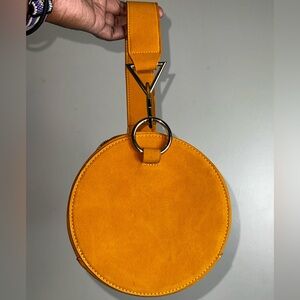 Suede Crossbody/Clutch